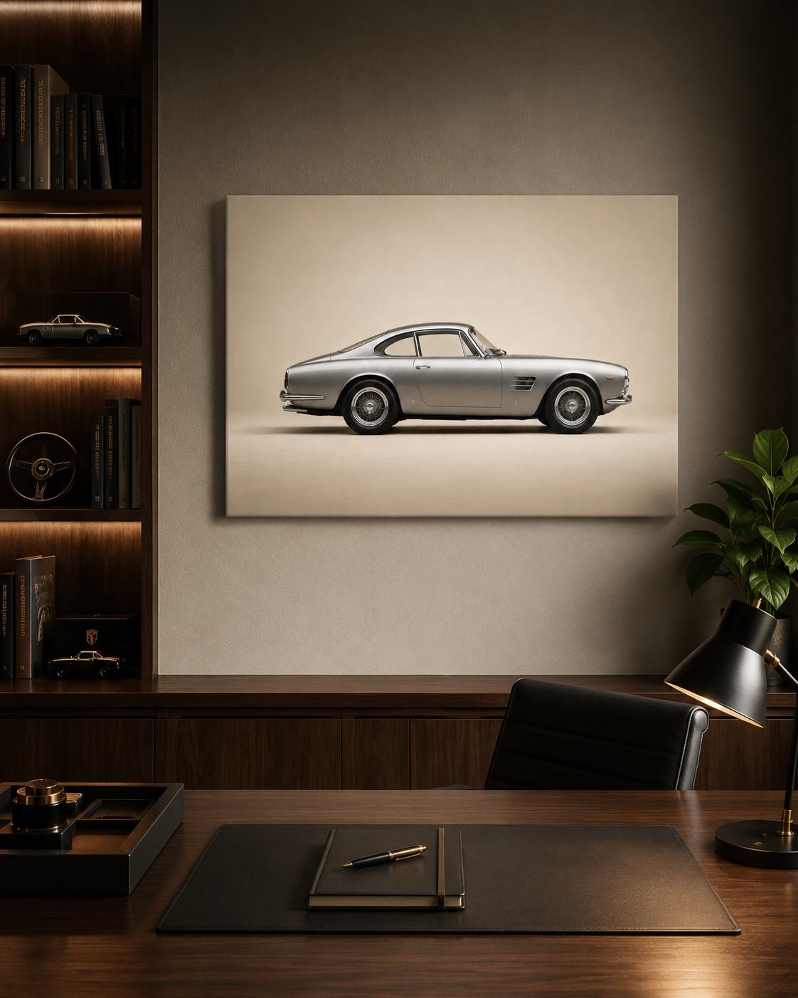 Office Wall Art — automotive canvas prints for home offices, Roadelier