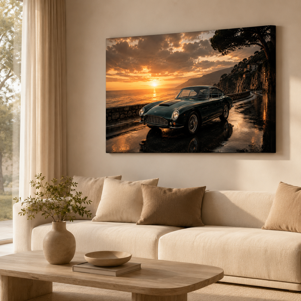 Car Lover Gifts — automotive canvas wall art gift ideas, Roadelier